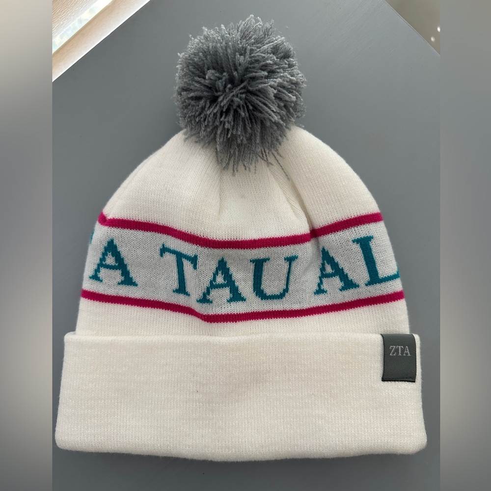 Zeta Tau Alpha Bundle (beanie, decal)